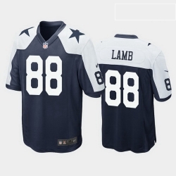 men ceedee lamb dallas cowboys navy alternate game jersey 