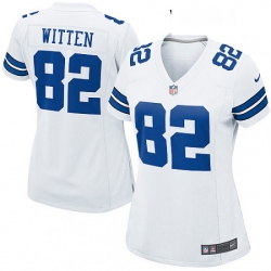 Womens Nike Dallas Cowboys 82 Jason Witten Game White NFL Jersey