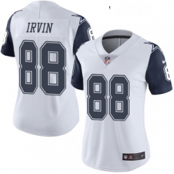 Womens Nike Dallas Cowboys 88 Michael Irvin Limited White Rush Vapor Untouchable NFL Jersey