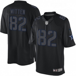 Youth Nike Dallas Cowboys 82 Jason Witten Limited Black Impact NFL Jersey