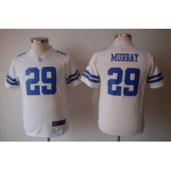 Youth Nike Dallas Cowboys DeMarco Murray #29 White Color Jerseys