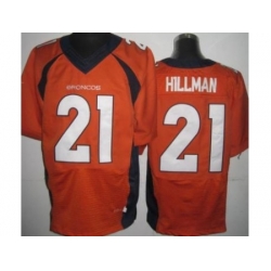 Nike Denver Broncos 21 Ronnie Hillman Orange Elite NFL Jersey