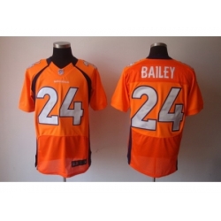 Nike Denver Broncos 24 Champ Bailey Elite Orange NFL Jersey