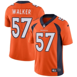 Nike Broncos #57 Demarcus Walker Orange Team Color Youth Stitched NFL Vapor Untouchable Limited Jersey