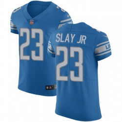 Men Nike Detroit Lions 23 Darius Slay Jr Blue Team Color Vapor Untouchable Elite Player NFL Jersey