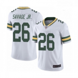 Men Green Bay Packers 26 Darnell Savage Jr White Vapor Untouchable Limited Player Football Jersey