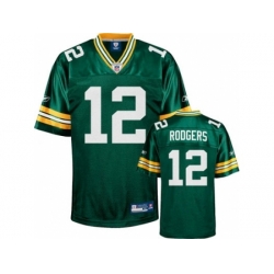 Nike Green Bay Packers 12 Aaron Rogers Green Game NFL Jersey