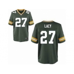 Nike Green Bay Packers 27 Eddie Lacy Green Elite NFL Jersey