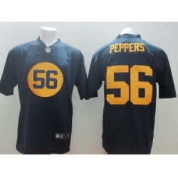 Nike Green Bay Packers 56 Julius Peppers Blue Elite NFL Jersey