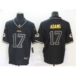 Nike Packers 17 Davante Adams Black Gold Vapor Untouchable Limited Jersey