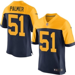 Nike Packers #51 Nate Palmer Navy Blue Alternate Mens Stitched NFL New Elite Jersey