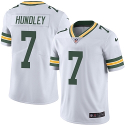 Nike Packers #7 Brett Hundley White Mens Vapor Untouchable Limited Player NFL Jersey