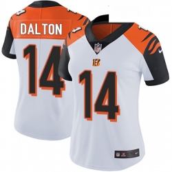 Womens Nike Cincinnati Bengals 14 Andy Dalton Elite White NFL Jersey