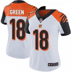 Womens Nike Cincinnati Bengals 18 AJ Green Elite White NFL Jersey