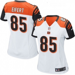 Womens Nike Cincinnati Bengals 85 Tyler Eifert Game White NFL Jersey