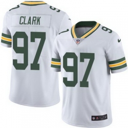 Nike Packers #97 Kenny Clark White Youth Stitched NFL Vapor Untouchable Limited Jersey