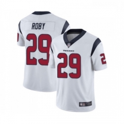 Men Houston Texans 29 Bradley Roby White Vapor Untouchable Limited Player Football Jersey