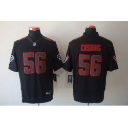 Nike Houston Texans 56 Brian Cushing Black Impact Limited NFL Jersey