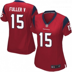 Womens Nike Houston Texans 15 Will Fuller V Game Red Alternate NFL Jersey