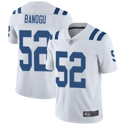 Colts 52 Ben Banogu White Men Stitched Football Vapor Untouchable Limited Jersey