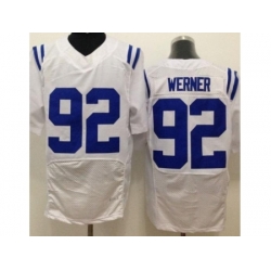 Nike Indianapolis Colts 92 Bjoern Werner White Elite NFL Jersey