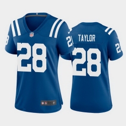 women jonathan taylor indianapolis colts royal game jersey