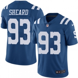 Youth Nike Colts #93 Jabaal Sheard Royal Blue Team Color Stitched NFL Vapor Untouchable Limited Jersey