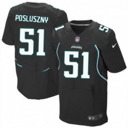 Men Nike Jacksonville Jaguars 51 Paul Posluszny Black Alternate Vapor Untouchable Elite Player NFL Jersey