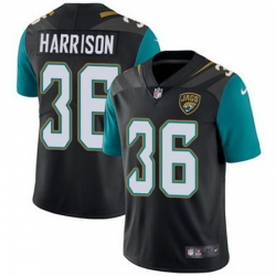 Nike Jaguars #36 Ronnie Harrison Black Alternate Mens Stitched NFL Vapor Untouchable Limited Jersey