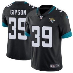 Nike Jaguars #39 Tashaun Gipson Black Team Color Men Stitched NFL Vapor Untouchable Limited Jersey