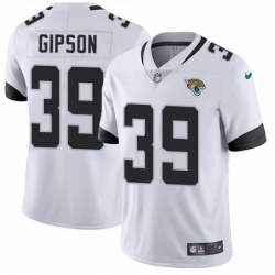 Nike Jaguars #39 Tashaun Gipson White Mens Stitched NFL Vapor Untouchable Limited Jersey