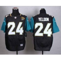 nike nfl jerseys jacksonville jaguars 24 yeldon black[Elite]