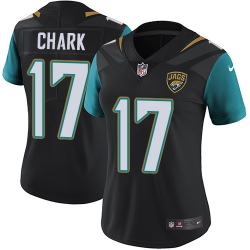 Nike Jaguars #17 DJ Chark Black Alternate Womens Stitched NFL Vapor Untouchable Limited Jersey