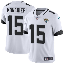 Nike Limited Youth Donte Moncrief White Road Jersey NFL #15 Jacksonville Jaguars Vapor Untouchable