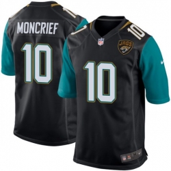 Youth Nike Donte Moncrief Jacksonville Jaguars Game Black Alternate Jersey