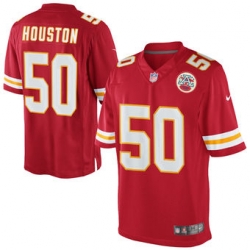 Mens Kansas City Chiefs Justin Houston Nike Red Team Color Limited Jersey