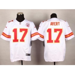 Nike Kansas City Chiefs 17 Donnie Avery White Elite NFL Jersey