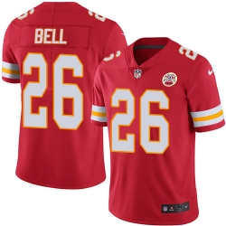 Nike Kansas City Chiefs 26 Le 27Veon Bell Red Team Color Men Stitched NFL Vapor Untouchable Limited Jersey