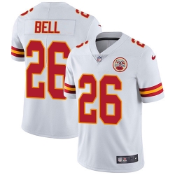 Nike Kansas City Chiefs 26 Le 27Veon Bell White Men Stitched NFL Vapor Untouchable Limited Jersey