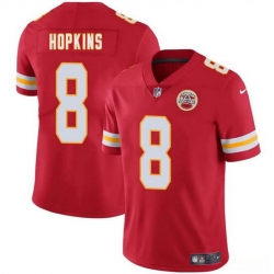 Youth Kansas City Chiefs 8 DeAndre Hopkins Red Vapor Untouchable Limited Stitched Football Jersey