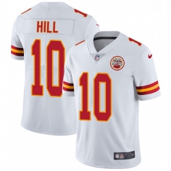 Youth Nike Kansas City Chiefs 10 Tyreek Hill White Vapor Untouchable Limited Player NFL Jersey