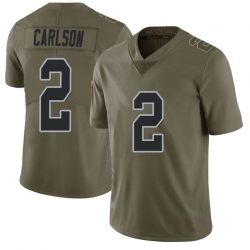 Men's Las Vegas Raiders #2 Daniel Carlson 2017 Salute To Service Limited Jersey