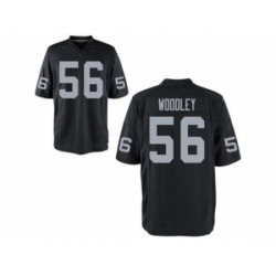 Nike Oakland Raiders 56 LaMarr Woodley black game NFL Jersey