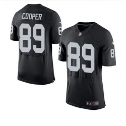 Nike Oakland Raiders #89 Amari Cooper Black Team Color Men 27s Stitched NFL New Elite Jersey