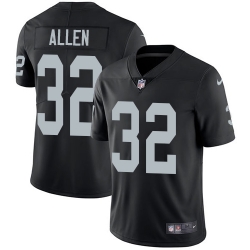 Nike Raiders #32 Marcus Allen Black Team Color Mens Stitched NFL Vapor Untouchable Limited Jersey