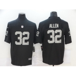 Nike Raiders 32 Marcus Allen Black Vapor Untouchable Limited Jersey