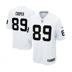 nike nfl jerseys oakland raiders 89 cooper white[Elite][cooper]