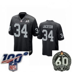 Women Oakland Raiders #42 Karl Joseph Black 60th Anniversary Vapor Untouchable Limited Player 100th Season Football Jersey