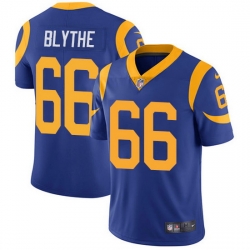 Nike Rams 66 Austin Blythe Royal Blue Alternate Men Stitched NFL Vapor Untouchable Limited Jersey