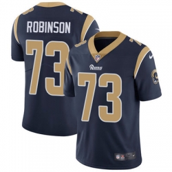 Nike Rams #73 Greg Robinson Navy Blue Team Color Mens Stitched NFL Vapor Untouchable Limited Jersey